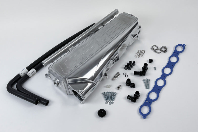 CSF Gen 2 B58 Race X Charge-Air-Cooler Manifold - Thermal Black Finish - 8400B