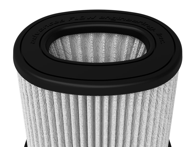 aFe Momentum Intake Filter w/Pro DRY S (5-1/4x3-3/4)IN F x(7-3/8x5-7/8)IN B x(4-1/2x4)IN Tx6-3/4IN - 21-91104