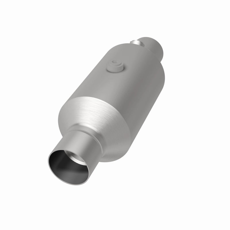MagnaFlow 2.50 w/dual O2 5in. Spun Universal Converter - 79316