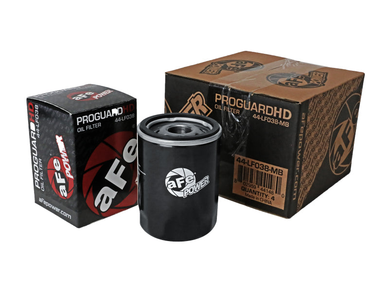 aFe PROGUARD Oil Filter- 4 Pack - 44-LF038-MB