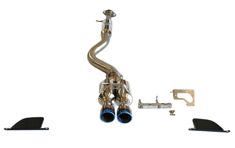 Invidia 22+ Toyota GR Corolla R400 Rolled Titanium Tip Cat-Back - HS22TGCGM2RTL