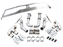 Load image into Gallery viewer, AWE Tuning 2020 Chevrolet Corvette (C8) Track Edition Exhaust - Quad Chrome Silver Tips - 3020-42080