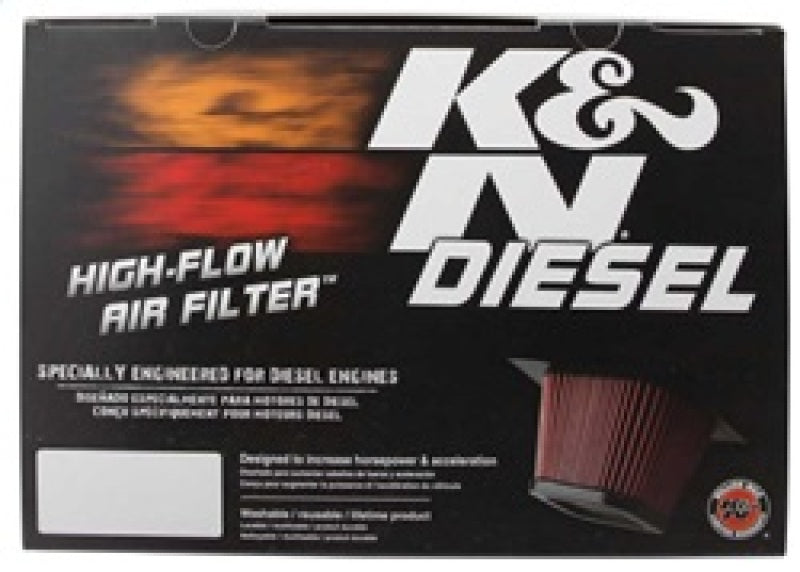 K&N 10-11 Dodge Ram 2500/3500/4500/5500 6.7L L6 Diesel Replacement Air Filter - E-0787