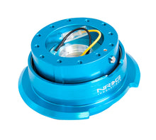 Load image into Gallery viewer, NRG Quick Release Kit Gen 2.8 - New Blue Body / Titanium Chrome Ring - SRK-280NB