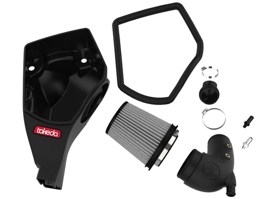aFe 18-21 Kia Stinger L4 2.0L (t) Takeda Stage-2 Cold Air Intake System w/ Pro DRY S Filter - 56-10055D