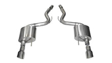 Load image into Gallery viewer, Corsa 2015-2017 Ford Mustang GT 5.0 3in Axle Back Exhaust Polish Dual 4.5in Tip Sport - 14326