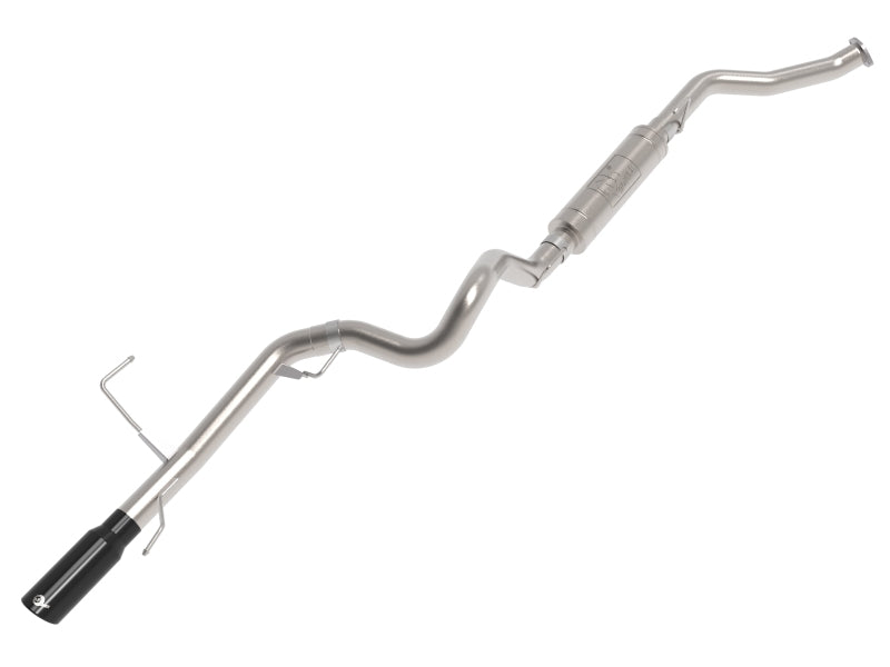 aFe 22-26 Toyota Land Cruiser (J300) Vulcan Series 3in Stainless Steel Exhaust System w/ Black Tip - 49-36064-B