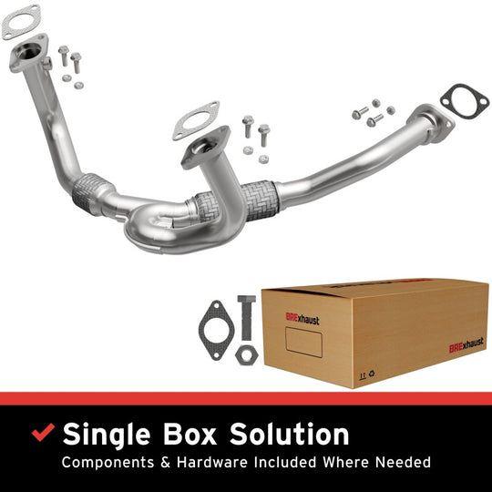 BRE Exhaust 03-06 KIA SORENTO 3.5L Front Pipe Kit - 107-0245