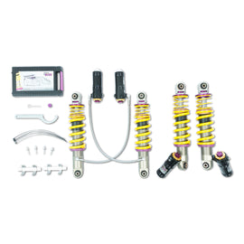 KW Coilover Kit V4 2010-2015 Audi R8 (42) V8 Including Spyder w/o Magnetic Ride - 3A711004