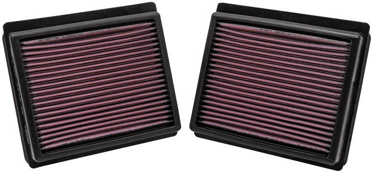 K&N Replacement Air Filter INFINITI M35 3.5L V6; 09-10 (2 PER BOX) - 33-2440