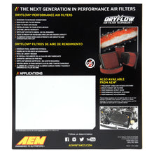 Load image into Gallery viewer, AEM 10-18 Lexus RX350 V6-3.5L F/I DryFlow Air Filter - 28-20443