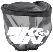 Load image into Gallery viewer, K&amp;N Air Filter Wrap Black Oval Tapered 3.75in Base I/S Width x 2.5in Top I/S Width x 2.75in H - RU-2780DK