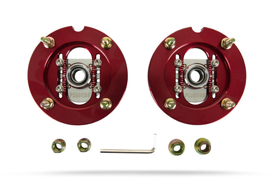 Pedders 05-14 Mustang Adjustable Camber Plate w/ New Upper Spring Perch (Pedders XA Coilovers ONLY) - PED-581048