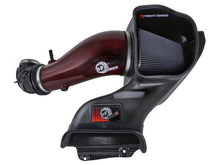 Load image into Gallery viewer, aFe 23-24 Ford F150 Raptor R Supercharged Red Carbon Track Series Air Intake w/ P5R Filter (MOQ 24) - 57-10030KR