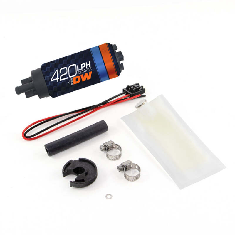 DeatschWerks DW420 Series 420lph In-Tank Fuel Pump w/ Install Kit For Miata 94-05 - 9-421-0848
