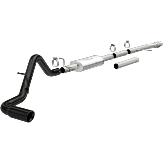 MagnaFlow 2019 Chevy Silverado 1500 V8 5.3L / V6 4.3L Street Series Cat-Back Exhaust w/ Black Tip - 19470