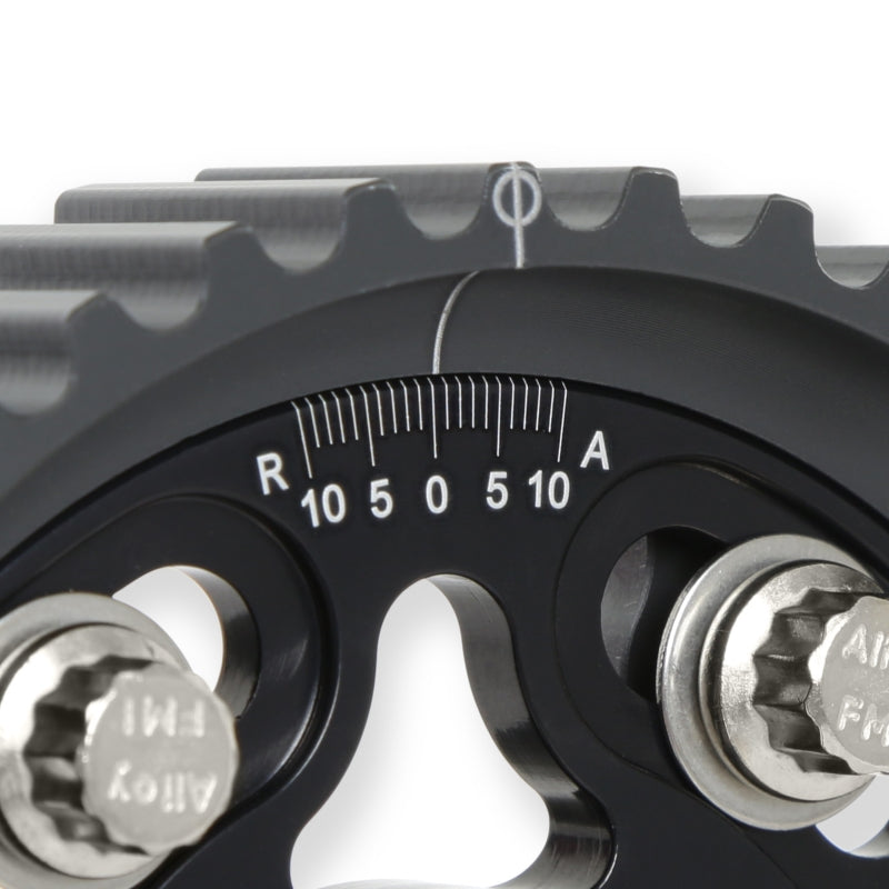 AEM 90-91 Acura Interga RS LS GS & GSR/ 99-00 Honda Civic Si Black Tru-Time Cam Gear - 23-802BK