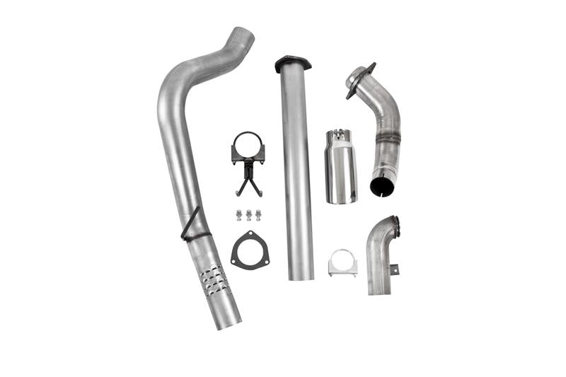 MBRP 11-14 Ford 6.7L F-250/350/450 4in Filter Back Single Side Exit Alum and Down Pipe Exhaust - S6284AL