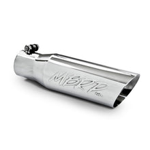 Load image into Gallery viewer, MBRP Universal Tip 3in O.D. Dual Wall Angled 2 inlet 12 length - T5106