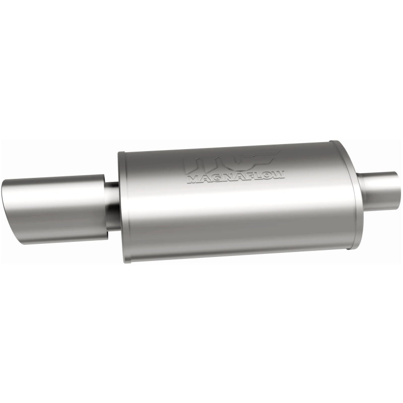 MagnaFlow Muffler W/Tip Mag SS 14X5X8 2.25/4. - 14829