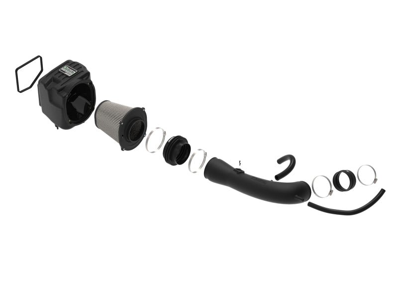 aFe Quantum Cold Air Intake System w/ Pro Dry S Media 14-19 GM Silverado / Sierra 1500 V8-5.3/6.2L - 53-10030D