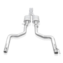 Load image into Gallery viewer, Stainless Works 15-19 Dodge Challenger 6.2L/6.4L Hemi 3in Legend Catback X-Pipe (Use Factory Tips) - CHAL16CBL