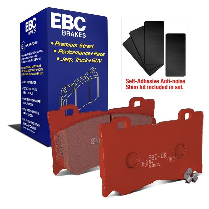 EBC 08-13 Infiniti FX50 5.0 Redstuff Front Brake Pads - DP31823C