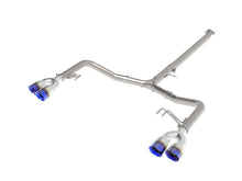 Load image into Gallery viewer, aFe Takeda 21-24 Kia K5 GT L4-2.5L (t) SS Axle-Back Exhaust System w/ Blue Flame Tips - 49-37043-L
