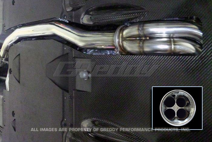GReddy 09+ Nissan R35 GTR Power Extreme Exhaust - 10123300