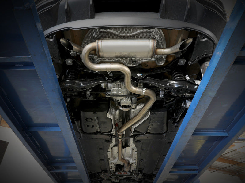 aFe MACH Force-Xp 3in - 2 1/2in SS Cat Back Exhaust System VW Tiguan 18-22 2.0 110in Wheelbase (AWD) - 49-36449