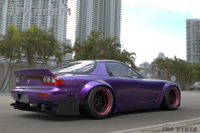 GReddy 92-2002 Mazda RX-7 Pandem Wide Body Boss Kit *Hood Only* - 17040303