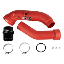 Load image into Gallery viewer, 16-20 BMW L6-3.0L/ Turbo/ Twin Turbo/L4-2.0L/ L6-2.5L Wrinkle Red Turbo SES Intercooler Pipes - SES1128ICPWR