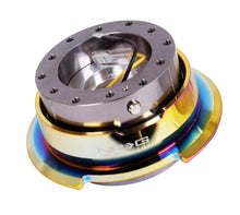 Load image into Gallery viewer, NRG Quick Release Gen 2.8 - Gun Metal Body / Neochrome Ring - SRK-280GM-MC
