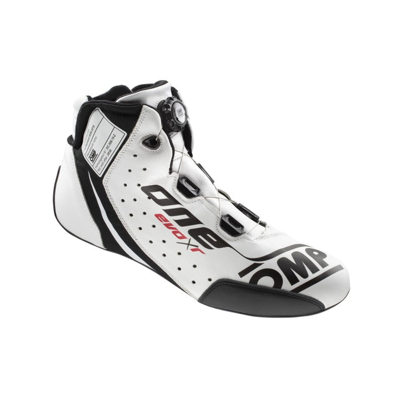 OMP One Evo X R Shoes White - Size 47 (Fia 8856-2018) - IC0-0805-B01-020-47