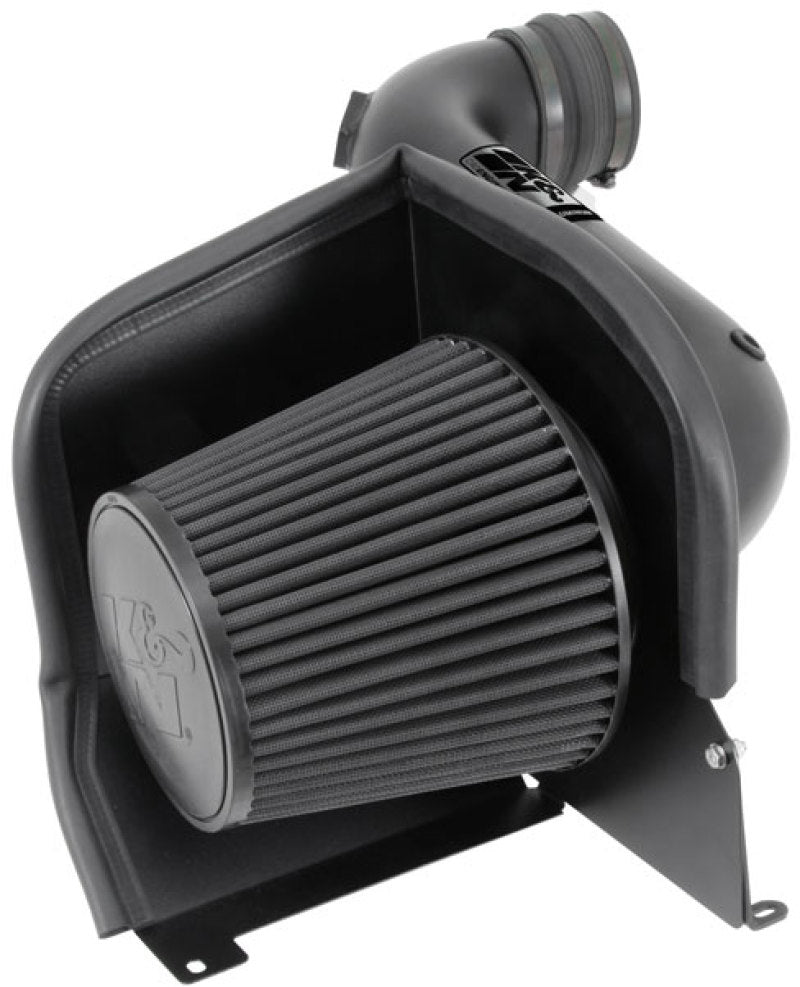 K&N 07-10 GMC Sierra 2500/3500 6.6L V8 Blackhawk Performance Intake Kit - 71-3066