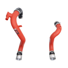 Load image into Gallery viewer, Injen 21-23 Ford Bronco L4-2.3L Turbo EcoBoost SES Intercooler Pipes Wrinkle Red - SES9300ICPWR