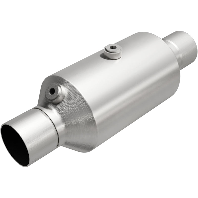 MagnaFlow 2.50 w/dual O2 5in. Spun Universal Converter - 79316