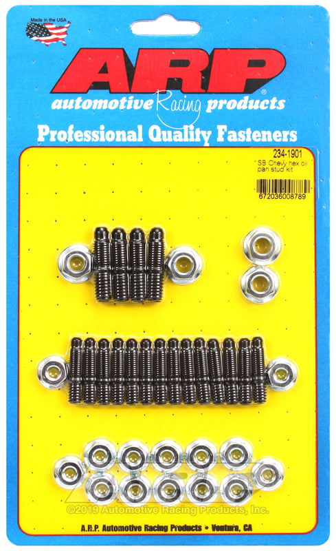 ARP SB Chevy Hex Oil Pan Stud Kit - 234-1901