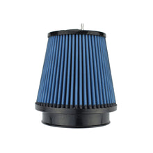Load image into Gallery viewer, Injen NanoWeb Dry Air Filter 4.0 Flange w/ShurLok / 5.63 Base OD /6.0 Tall /4.0 Top w/Barb Fitting - X-1082-BB