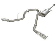 Load image into Gallery viewer, aFe MACHForce XP Exhausts 3inSS Dual Side Exit Cat-Back 11-14 Ford F150 Ecoboost V6-3.5L (TT) - 49-43056-P