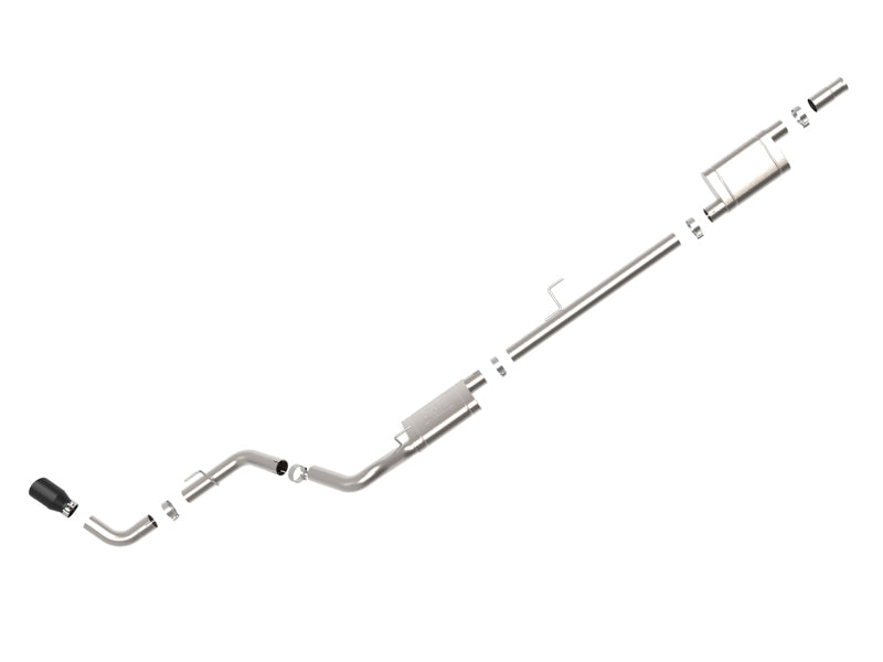 aFe Apollo GT Series 409 Stainless Steel Cat-Back Exhaust 2020 Jeep Gladiator 3.6L - 49-48083-B