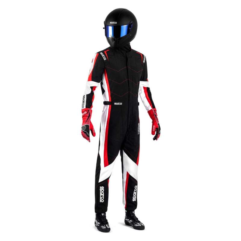 SPARCO Kerb Advanced Black/Red Kart Racing Suit Size M - BKS0011B0K1200M
