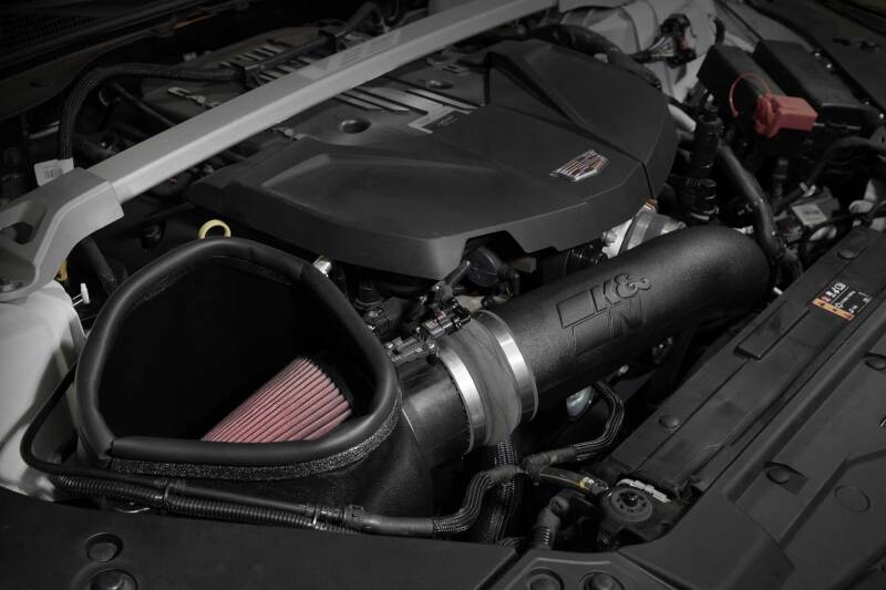 K&N 22-24 Cadillac CT5 6.2L V8 Performance Air Intake System - 63-3121