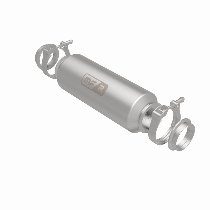 MagnaFlow MF/R Series 5in Round 304SS Performance Exhaust Muffler - 17169