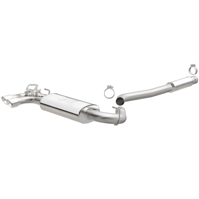 MagnaFlow CB SS 2.5/3in Dual Straight DS Rear Ext 3in Tip 12-15 BMW 328i /428i 2.0L Coupe Sedan - 19195