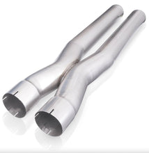Load image into Gallery viewer, Stainless Works 3in X-Pipe (Parallel) w/ 4.125in Center-to-Center - 3in ID Expanded Inlets - 3XP413SS