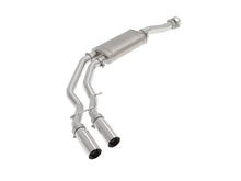 Load image into Gallery viewer, aFe Rebel 3in 409 SS Cat-Back Exhaust 2021 Ford F-150 V6 2.7L/3.5L (tt)/V8 5.0L w/ Polished Tips - 49-43128-P
