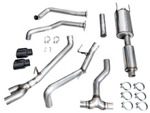 Load image into Gallery viewer, AWE Tuning 0FG Exhaust for 3rd Gen Toyota Tundra - Dual Diamond Black Tips - 3015-33063