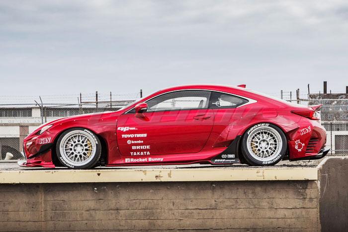 GReddy 2015 Lexus RC Rocket Bunny Full Wide-Body Aero Kit - 17010250