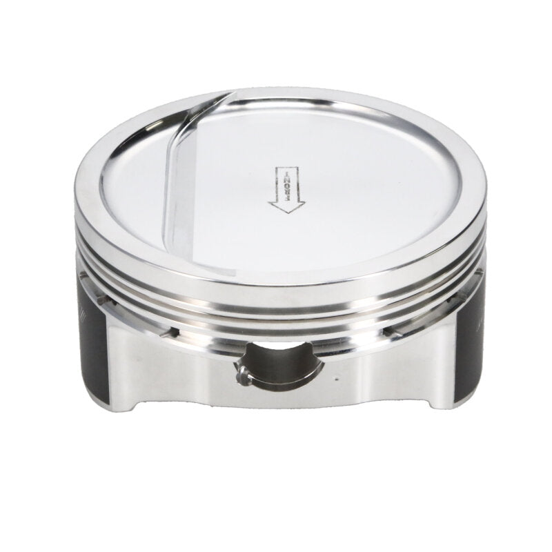 Manley Chevrolet LS Piston Set - 4.185in Bore 1.115in CH, -18.00 CC - 596360CE-8